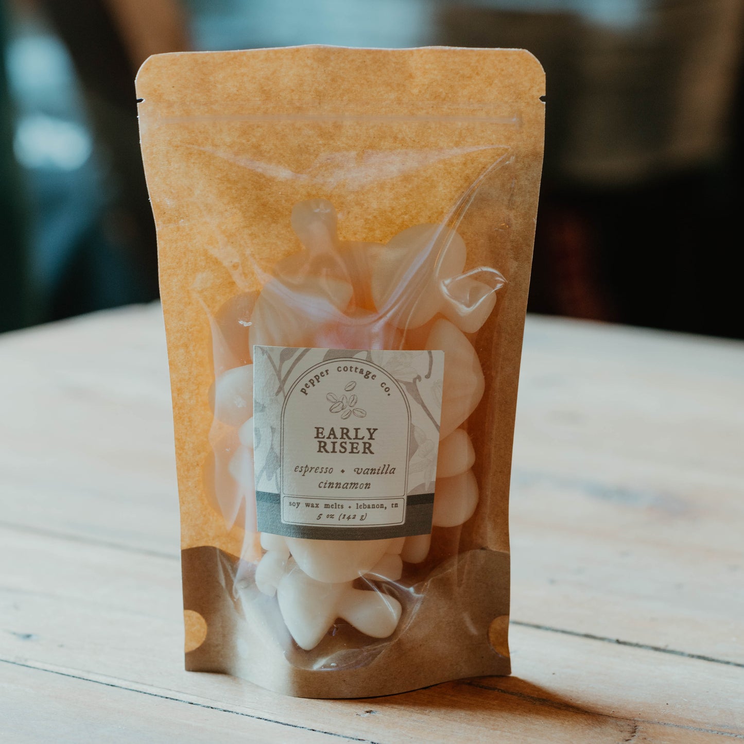 Early Riser 5 oz Wax Melts - Espresso, Cinnamon, & Vanilla
