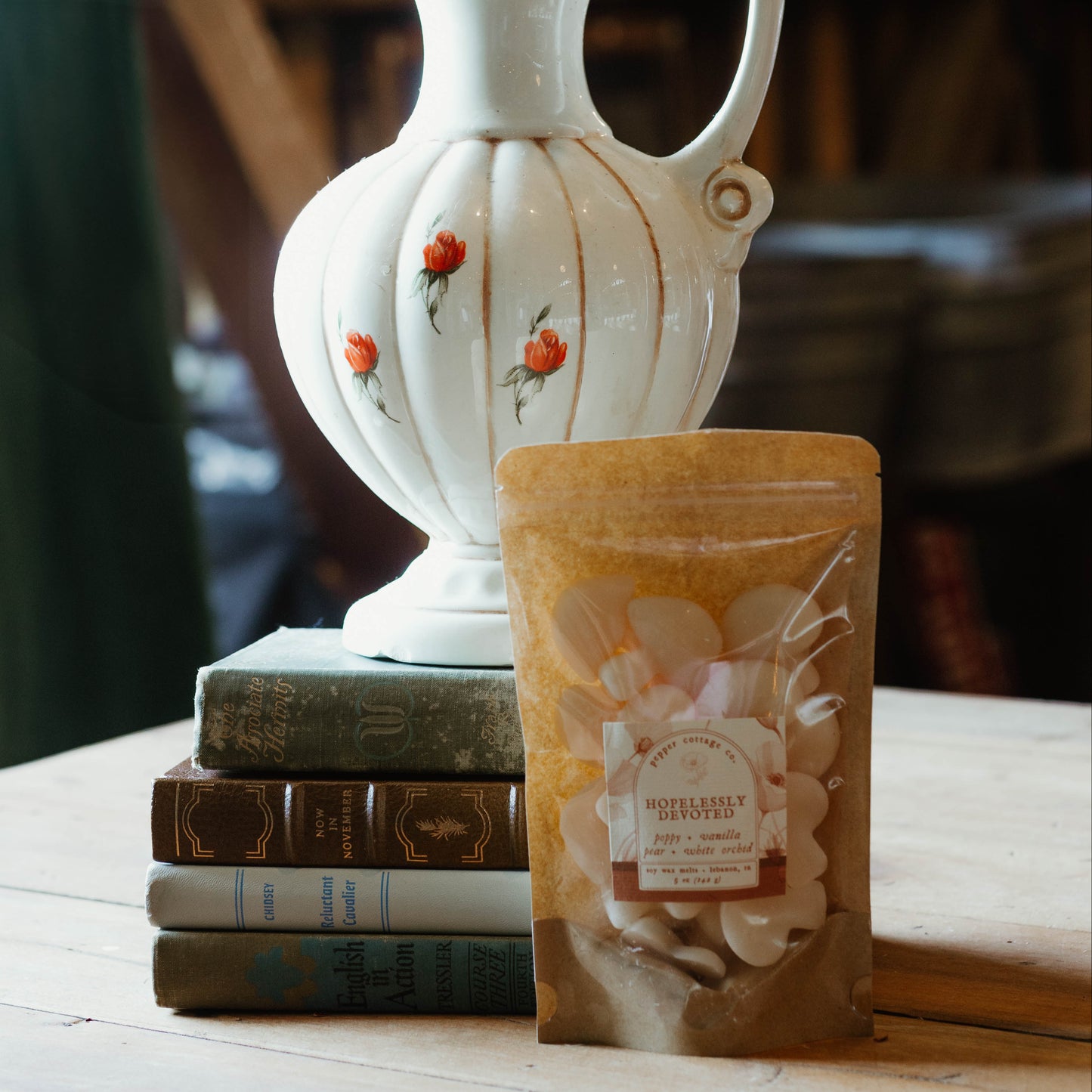 Hopelessly Devoted 5 oz Wax Melts - Poppy, Pear, Orchid, & Vanilla