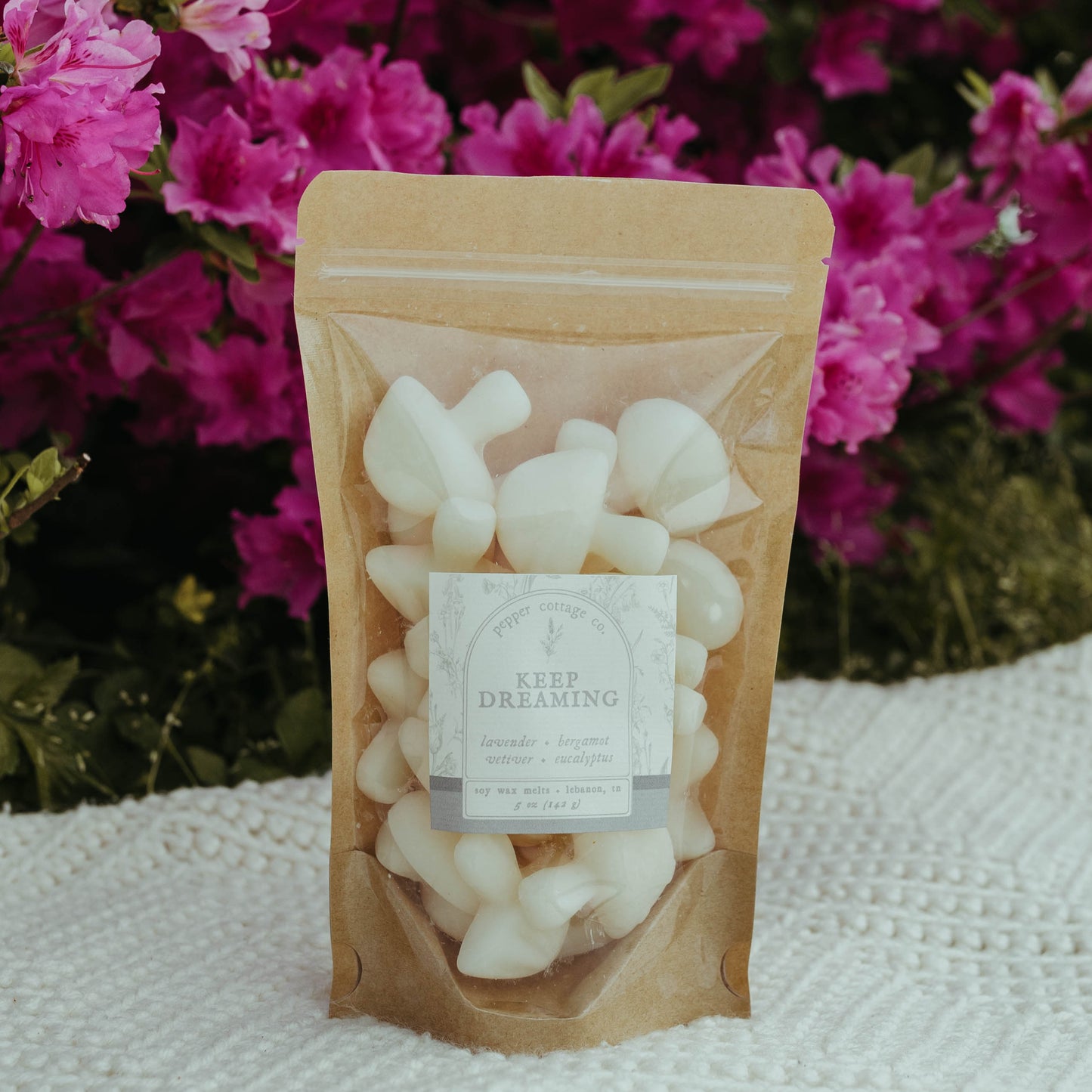 Keep Dreaming 5 oz Wax Melts - Bergamot, Lavender, Vetiver, Eucalyptus