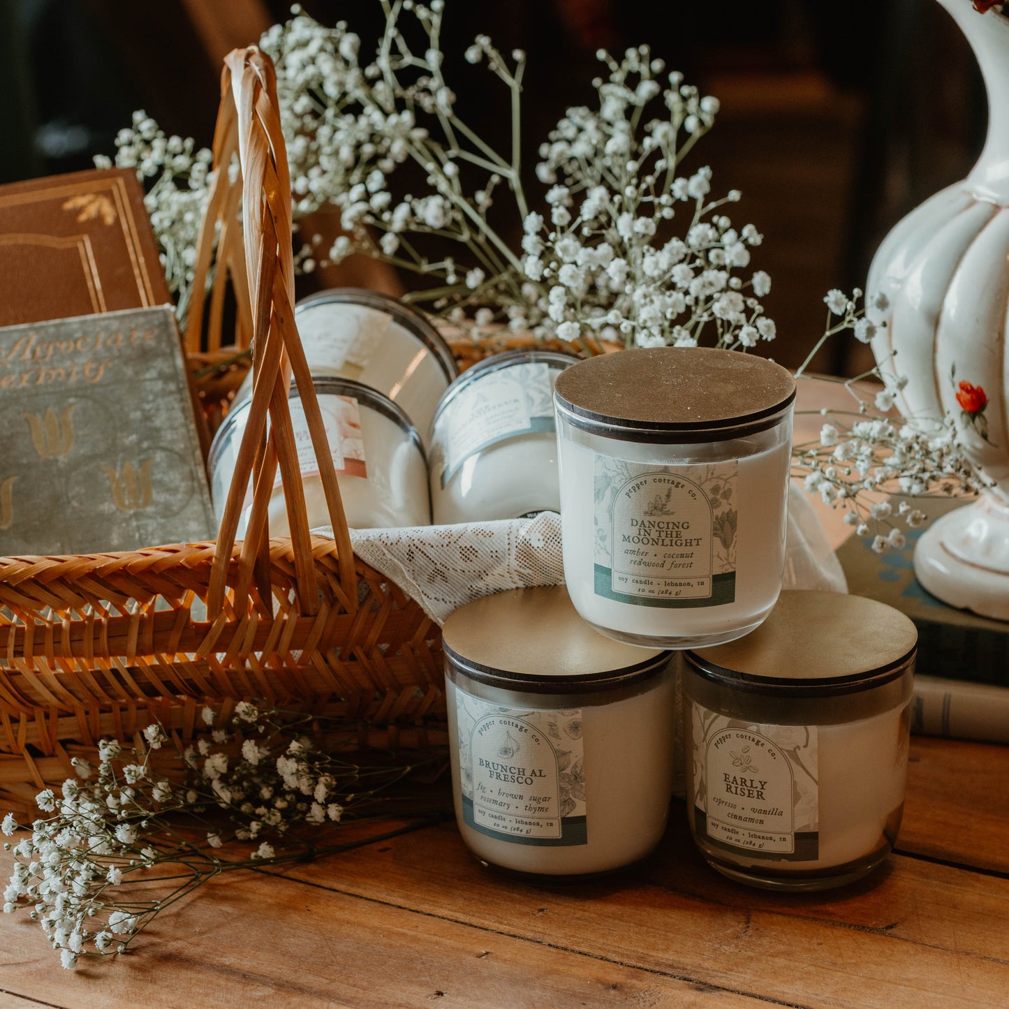 Brunch Al Fresco 10 oz Jar - Brown Sugar, Fig, Rosemary, & Thyme