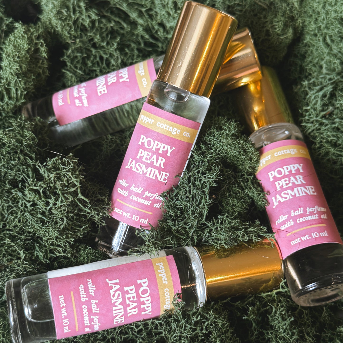 Poppy, Pear, and Jasmine Moisturizing Roller Ball Perfume