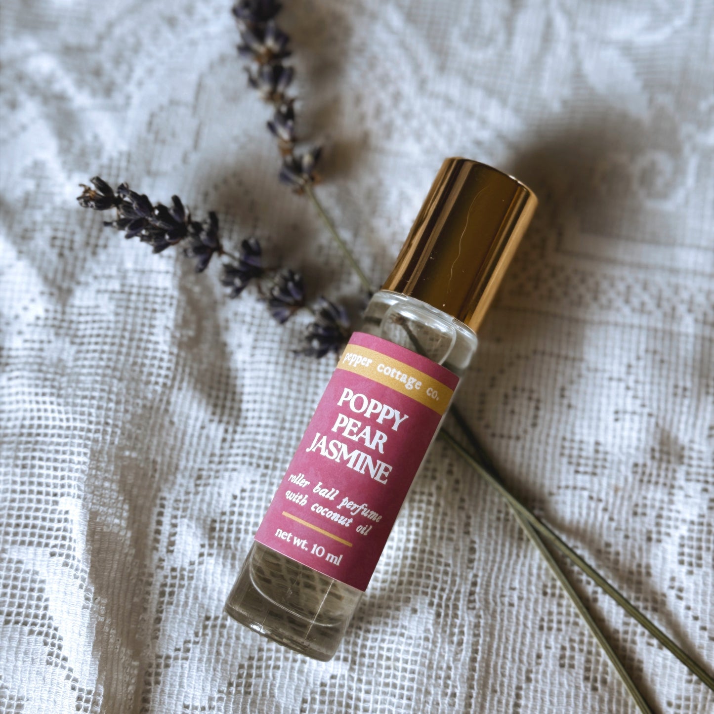 Poppy, Pear, and Jasmine Moisturizing Roller Ball Perfume