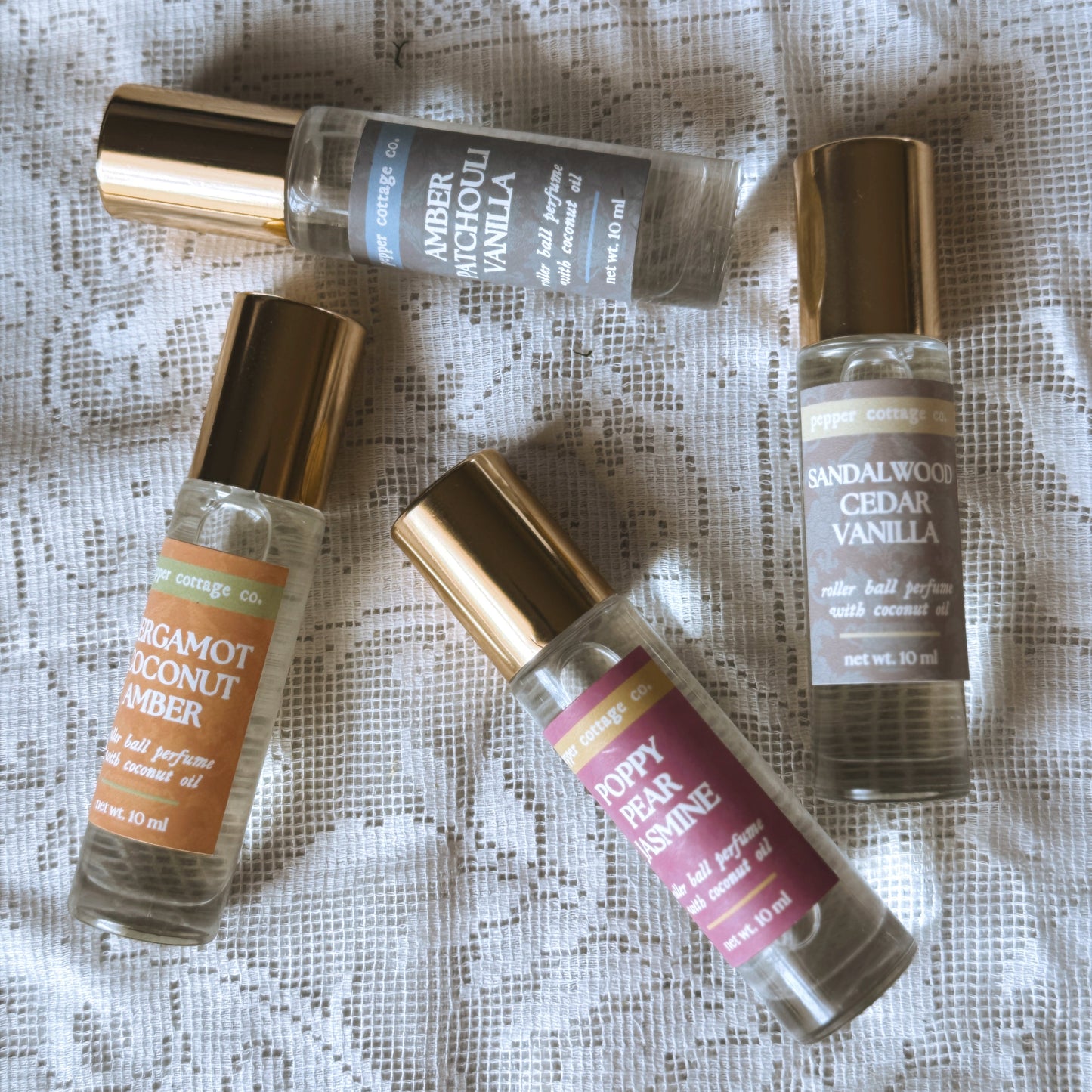 Signature Scent Set – Roller Perfume Bundle (4-Pack)