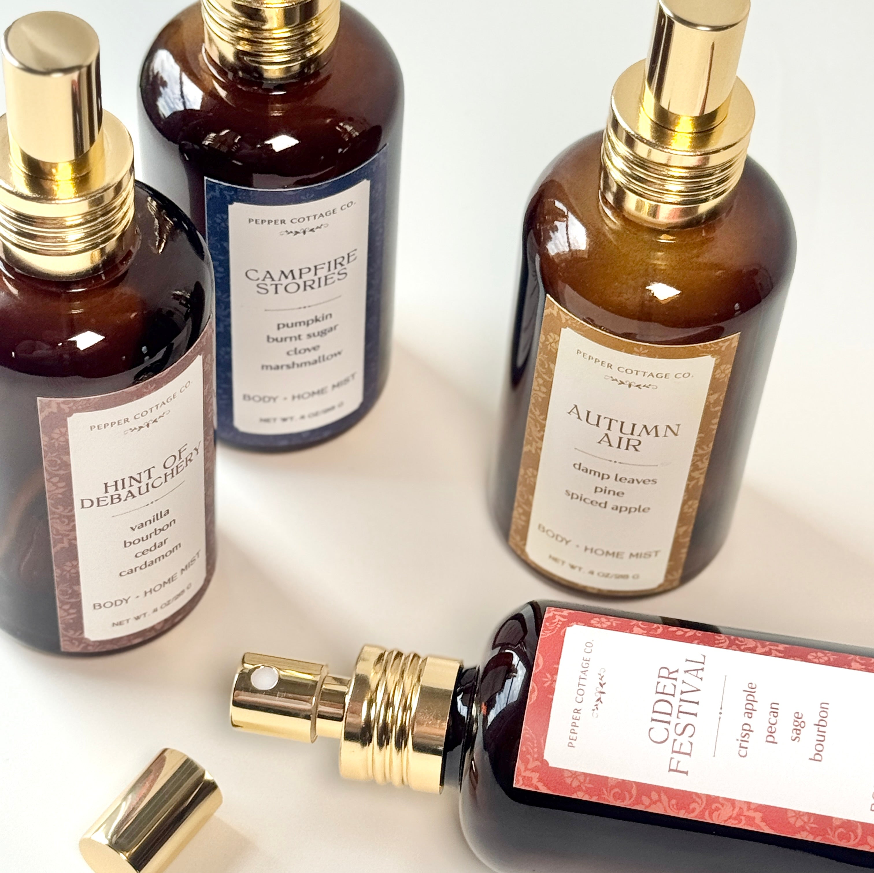 Autumn Air - Wet Leaves, Spiced Apple, Pine, Cedar | Body + Home Mist