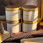 Campfire Stories - Pumpkin, Burnt Sugar, Marshmallow, Clove 3 oz Soy Fall Candle
