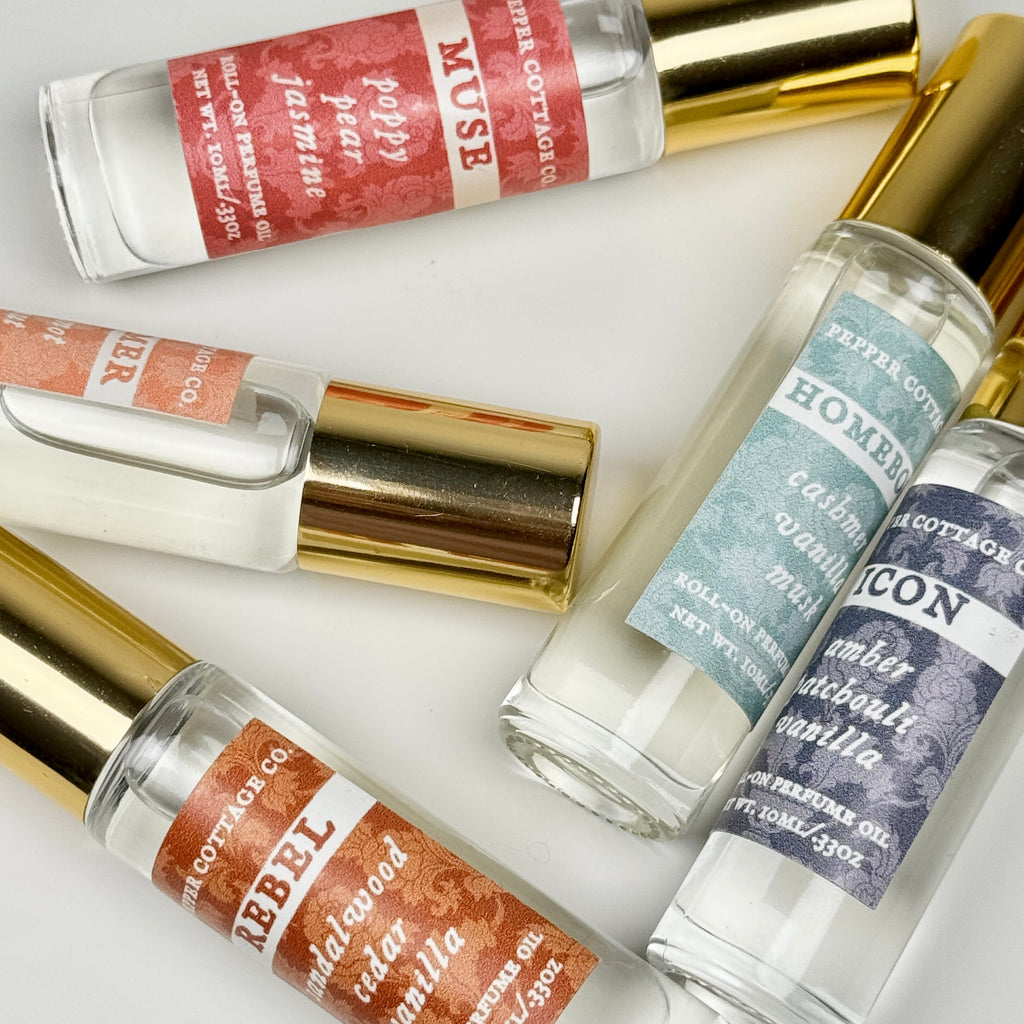 Poppy, Pear, and Jasmine Moisturizing Roller Ball Perfume