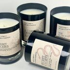 The Scholar's Study 10 oz Candle Jar | Palo Santo, Sandalwood, Leather, Patchouli | Dark Academia Inspired Coconut Blend Candle