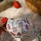 Botanical Vintage Tea Cup Candles (WICKLESS) | Jasmine & Honey or Yuzu Blossom Scented | Mother’s Day Tea Cup Candles