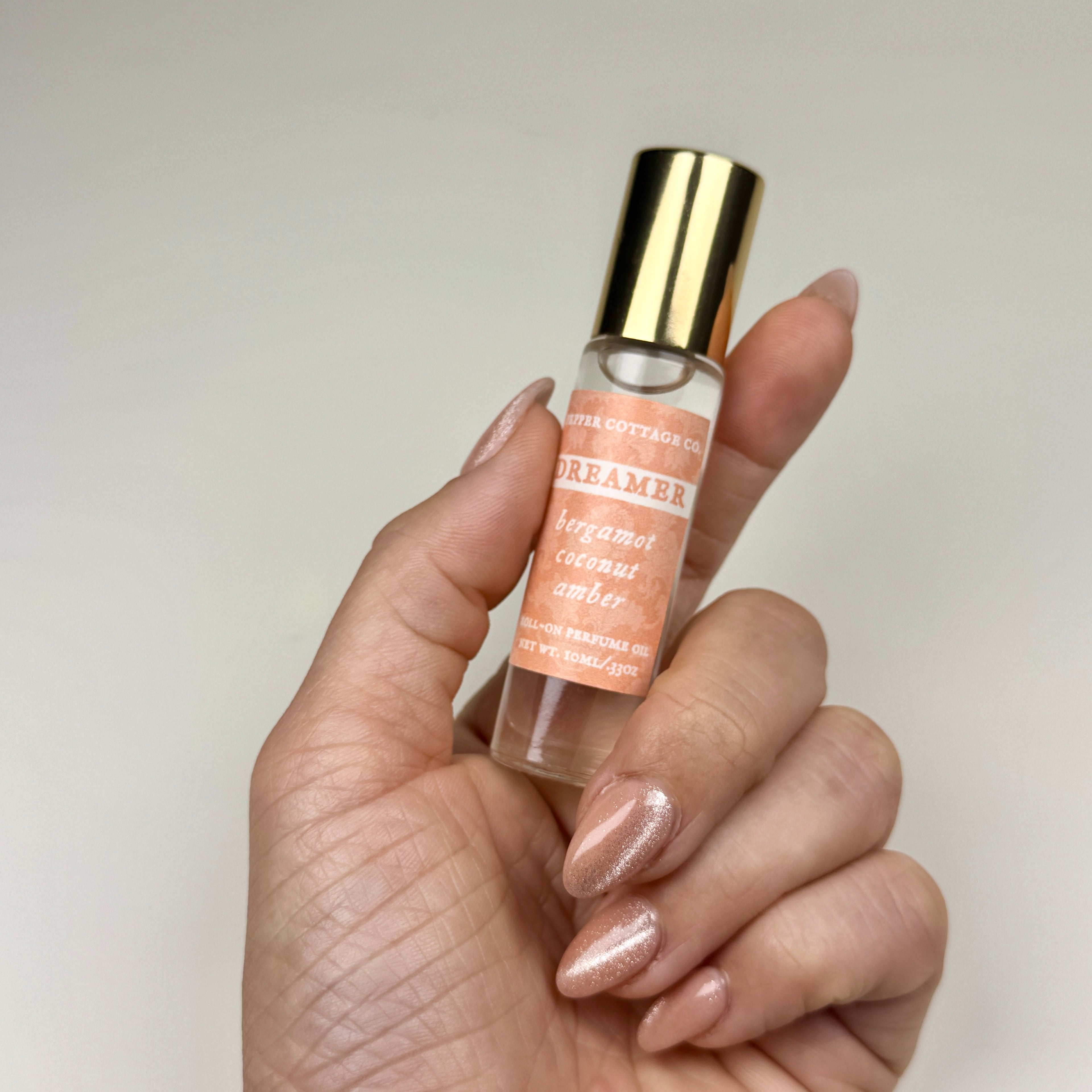 Bergamot, Coconut, & Amber Moisturizing Roller Ball Perfume