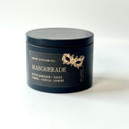Masquerade 5.5 oz Candle Tin | Spiced Mandarin, Cacao, Pomelo, Vanilla, Jasmine | Spiced Citrus Floral Dark Academia Soy Candle