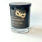 Masquerade 10 oz Candle Jar | Spiced Mandarin, Cacao, Pomelo, Vanilla, Jasmine | Dark Academia Soy Candle