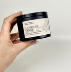 A Curious Desire 5.5 oz Candle Tin | Fig, Violet, Plum, Sandalwood, Plum, Amber, Vanilla | Dark Academia Soy Candle