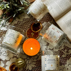 Good Cheer 10 oz Soy Candle | Currants, Bergamot, Absinthe, Vanilla | Non-toxic Sparkling Cocktail Holiday Candle Jar