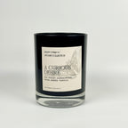 A Curious Desire 10 oz Candle Jar | Fig, Violet, Plum, Sandalwood, Plum, Amber, Vanilla | Dark Academia Soy Candle