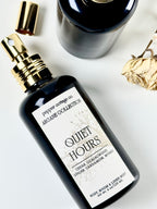 Quiet Hours 4 oz Body, Room, and Linen Mist | Cedar, Guiaicwood, Ginger, Cardmom, Myrrh | Smoky Woods Dark Academia-Inspired Body & Room Mist