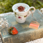 Botanical Vintage Tea Cup Candles (WICKLESS) | Jasmine & Honey or Yuzu Blossom Scented | Mother’s Day Tea Cup Candles
