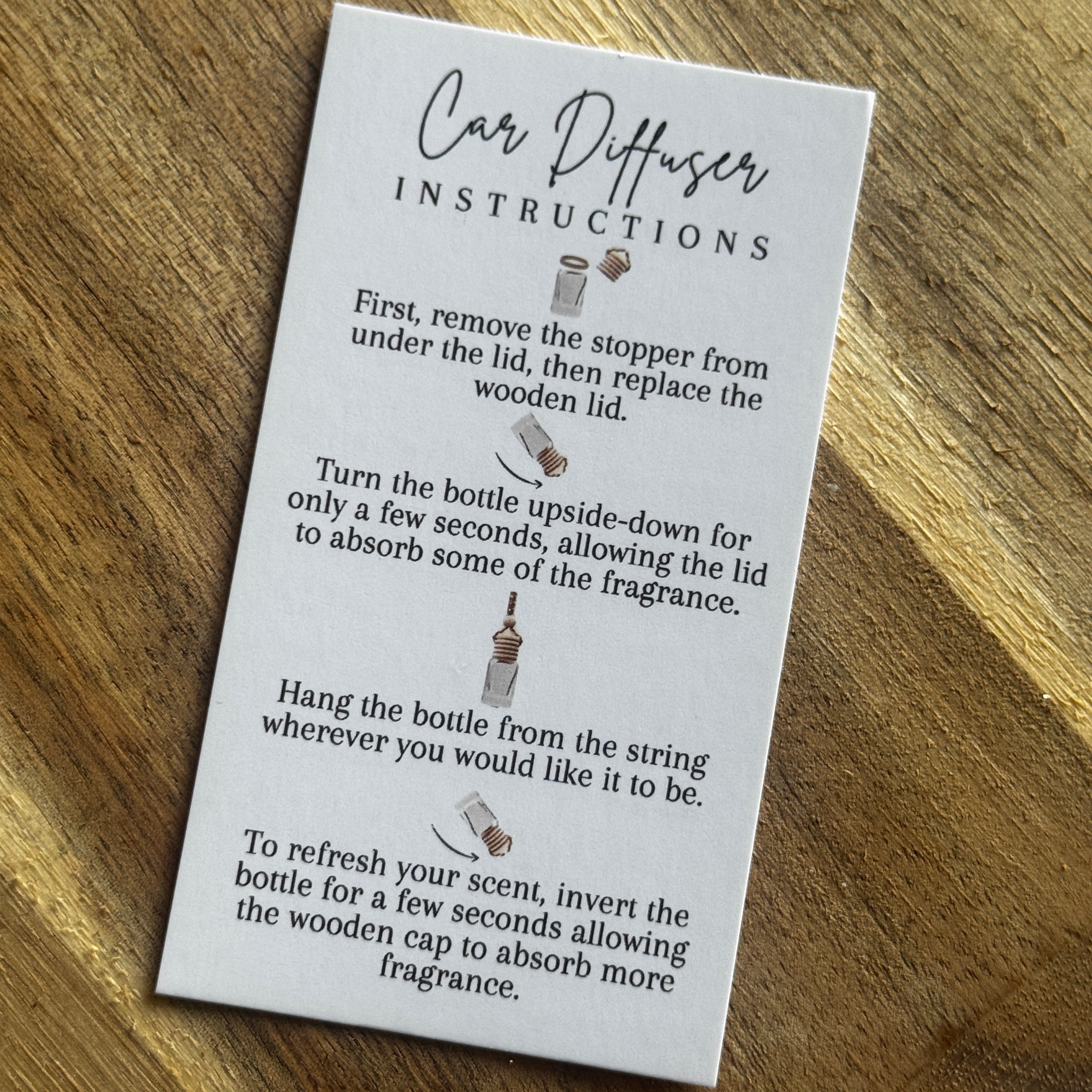 7.5 ml Winter Wonderland Hanging Diffuser | Fraser Fir, Cypress, Bayberry | Woodsy Fraser Fir Scent Car Diffuser