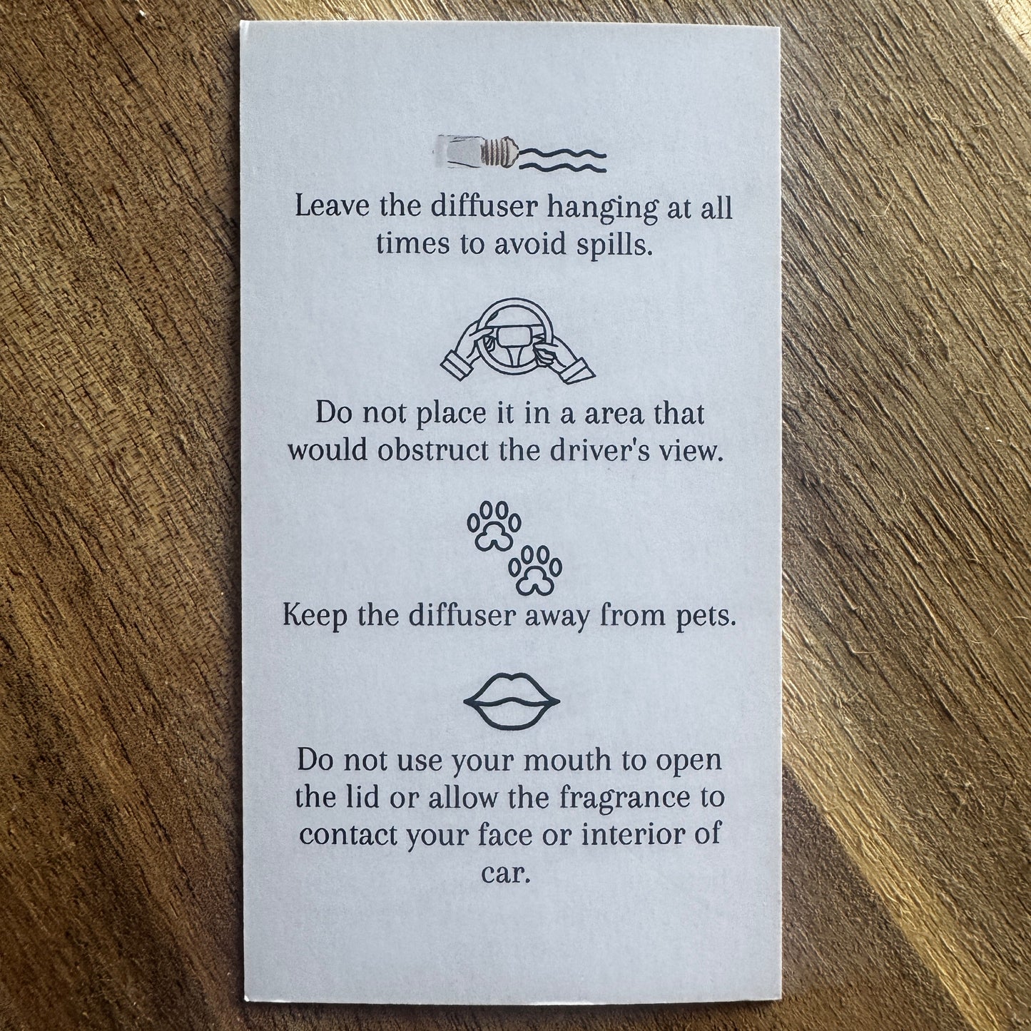 7.5 ml Winter Wonderland Hanging Diffuser | Fraser Fir, Cypress, Bayberry | Woodsy Fraser Fir Scent Car Diffuser