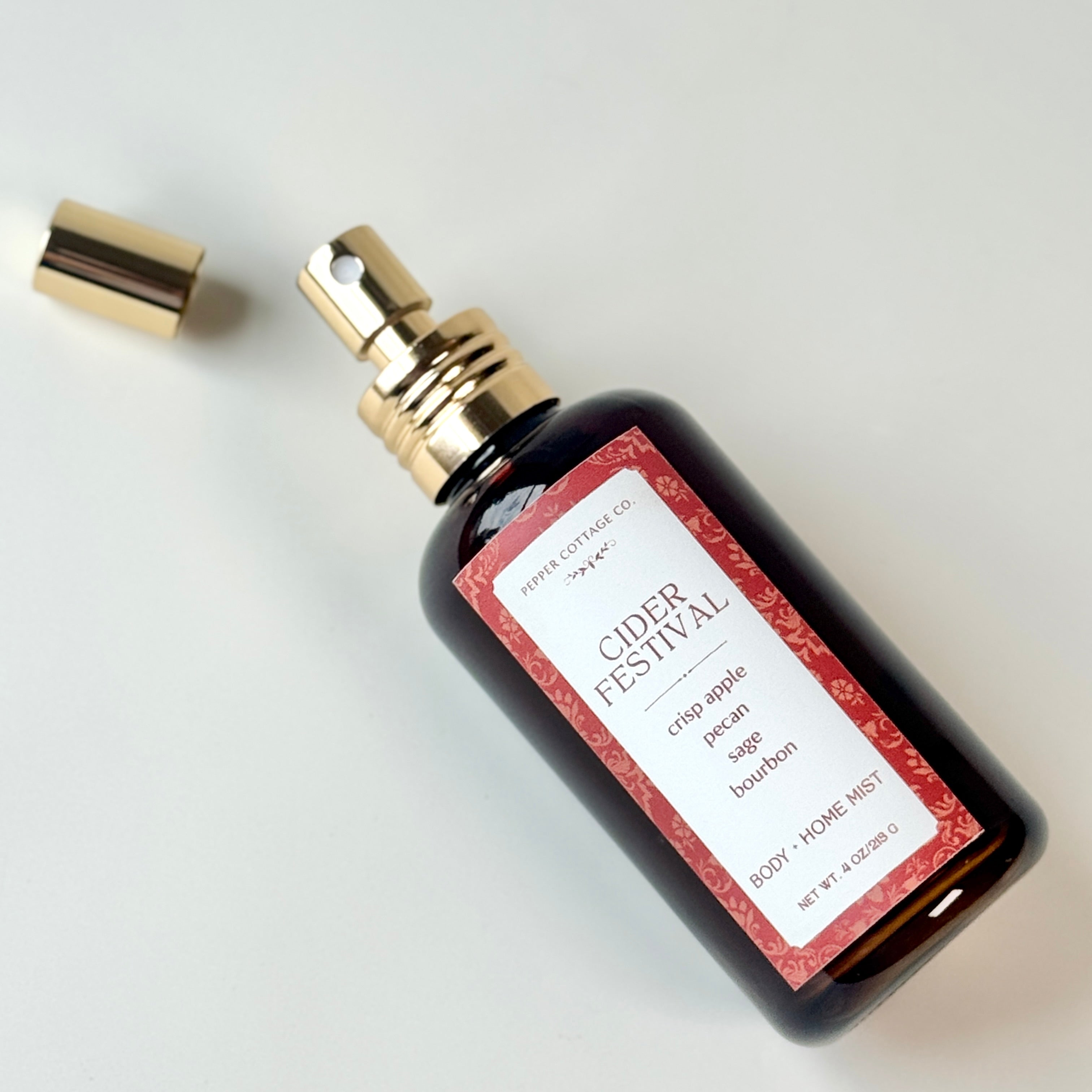 Cider Festival - Apple, Pecan, Bourbon, Sage | Body + Home Mist