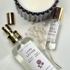 Love Letter Roller Perfume Oil LIMITED EDITION | Rose Petals, Bergamot, Peppercorn, Sandalwood | Romantic Coconut Oil Roller Perfume