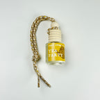 7.5 ml Tea Party Hanging Diffuser | White Tea, Lemon, Cucumber, Violet | Clean Citrusy Scent Car Diffuser