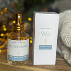 4 oz Velvet Frost Body Safe  Room & Linen Mist | Vanilla, Amber, Cashmere, Musk | Cozy Vanilla Holiday Scent Body Spray