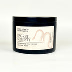 Secret Society 5.5 oz Candle Tin | Plum, Black Tea, Velvet, Leather, Rose | Dark Academia Soy Candle