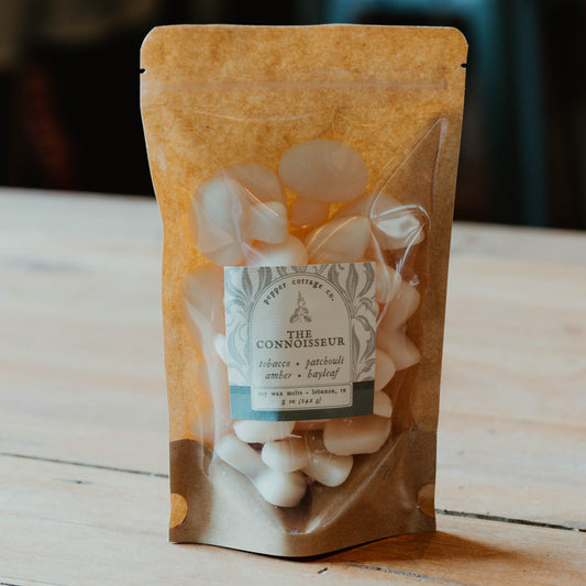 The Connoisseur 5 oz Wax Melts - Tobacco, Patchouli, Amber, & Bayleaf