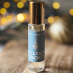 Velvet Frost Roller Perfume | Vanilla, Amber, Cashmere, Musk | Cozy Vanilla Holiday Coconut Oil Roller Perfume