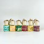 7.5 ml Golden Hour Hanging Diffuser | Orange, Cotton, Musk, Grapefruit, Coconut | Clean Citrus Scent Car Diffuser