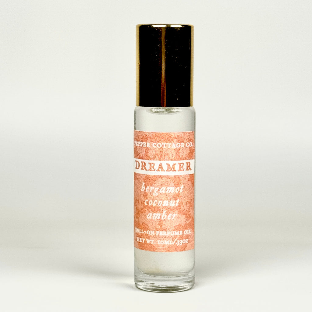 Bergamot, Coconut, & Amber Moisturizing Roller Ball Perfume