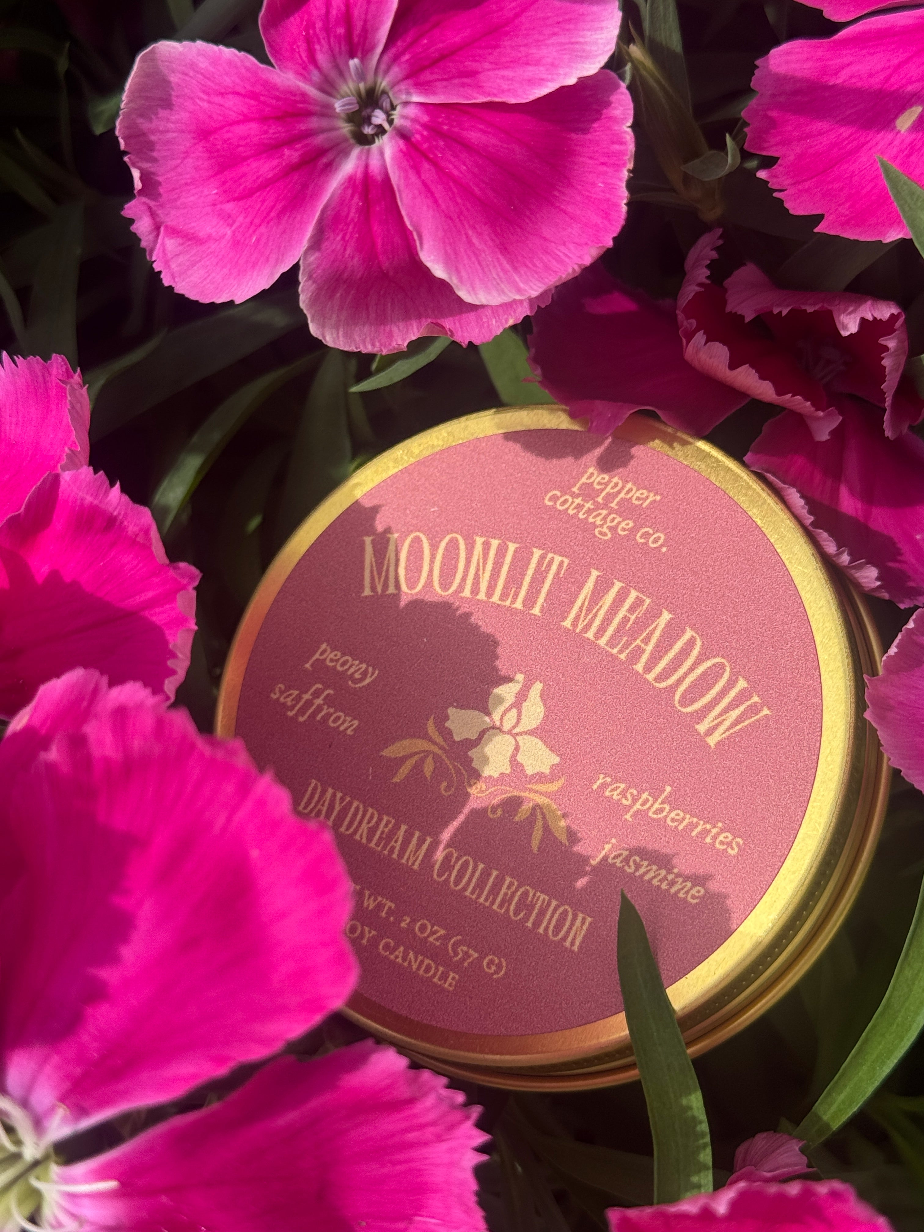 Daydream Discovery Box Set | Sample All 4 Dreamy Spring Scents | 2 oz Soy Candle Tins