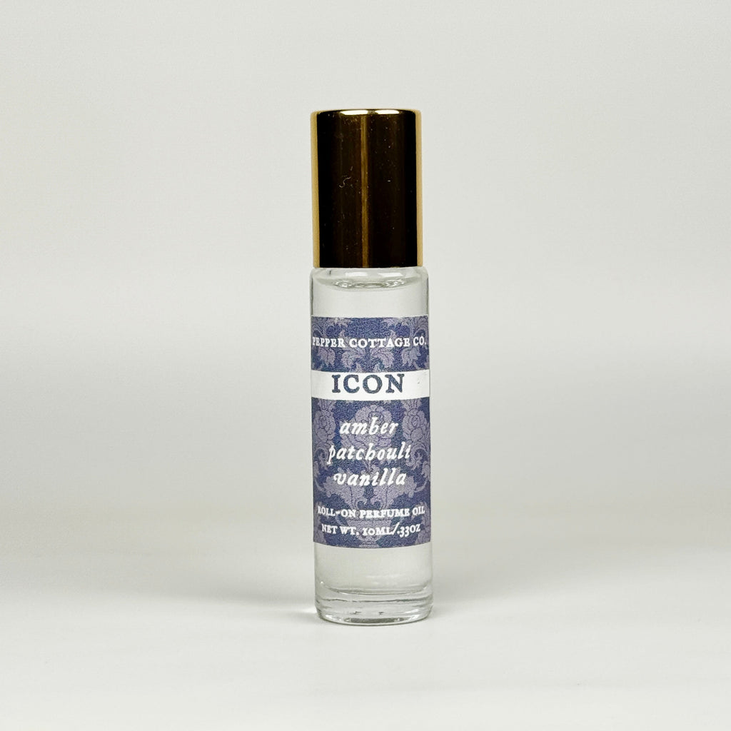 Amber, Patchouli, and Vanilla Moisturizing Roller Ball Perfume