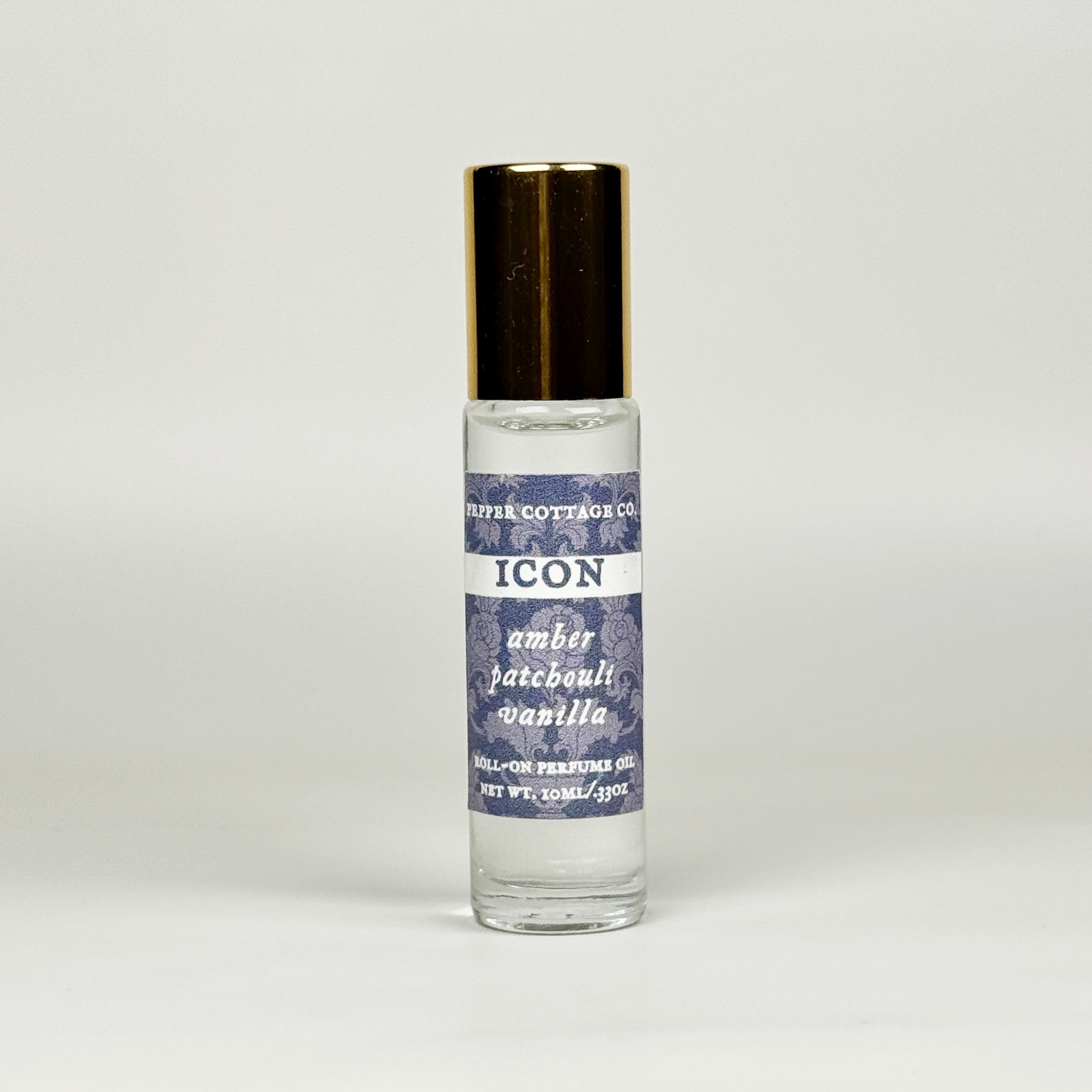 Amber, Patchouli, and Vanilla Moisturizing Roller Ball Perfume