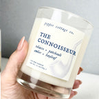 The Connoisseur 10 oz Jar - Tobacco, Patchouli, Amber, & Bayleaf