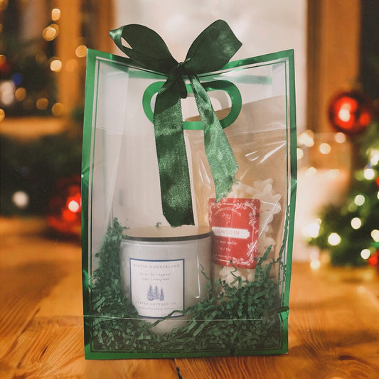 Cozy Holiday Gift Set - Jar & Wax Melts (Choose Your Own)